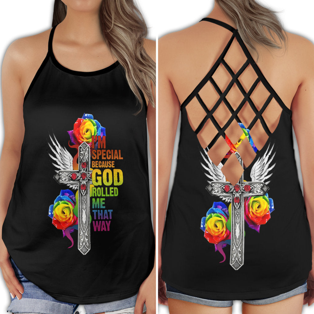 Pride Love Faith Hollow Tank Top For Community Events And Positive Support