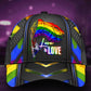 Pride Smoke Flag Fishing Classic Cap For Summer Vacations Parties And Outdoor Events