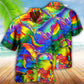 Rainbow Pride Heart Hawaiian Shirt With All Over Print For Beach Days Resort Trips And Relaxed Everyday Style