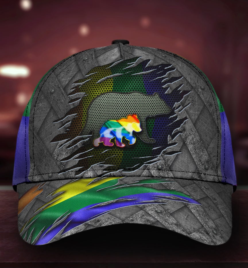 Pride Mama Bear Love Classic Cap For Casual Outfits Vacations And Everyday Styling