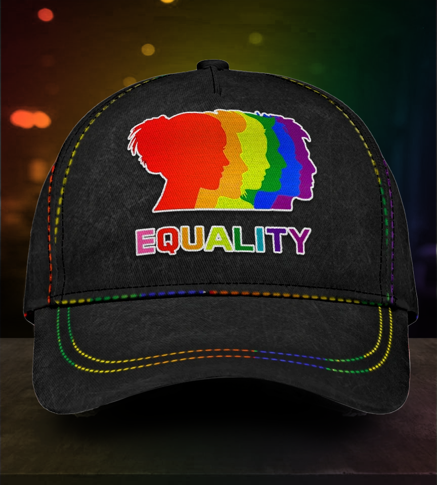 Pride Equality Message Classic Cap For Summer Vacations Parties And Outdoor Events