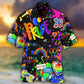 Rainbow Pride Hawaiian Shirt For Coastal Adventures And Warm Weather Wear