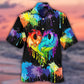 Rainbow Colorful Dragon Pride Hawaiian Shirt Artwork View For Coastal Escapes And Resort Style