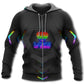 Pride Lover Hoodie For Colorful Festivals Daily Wear And Supportive Gifting