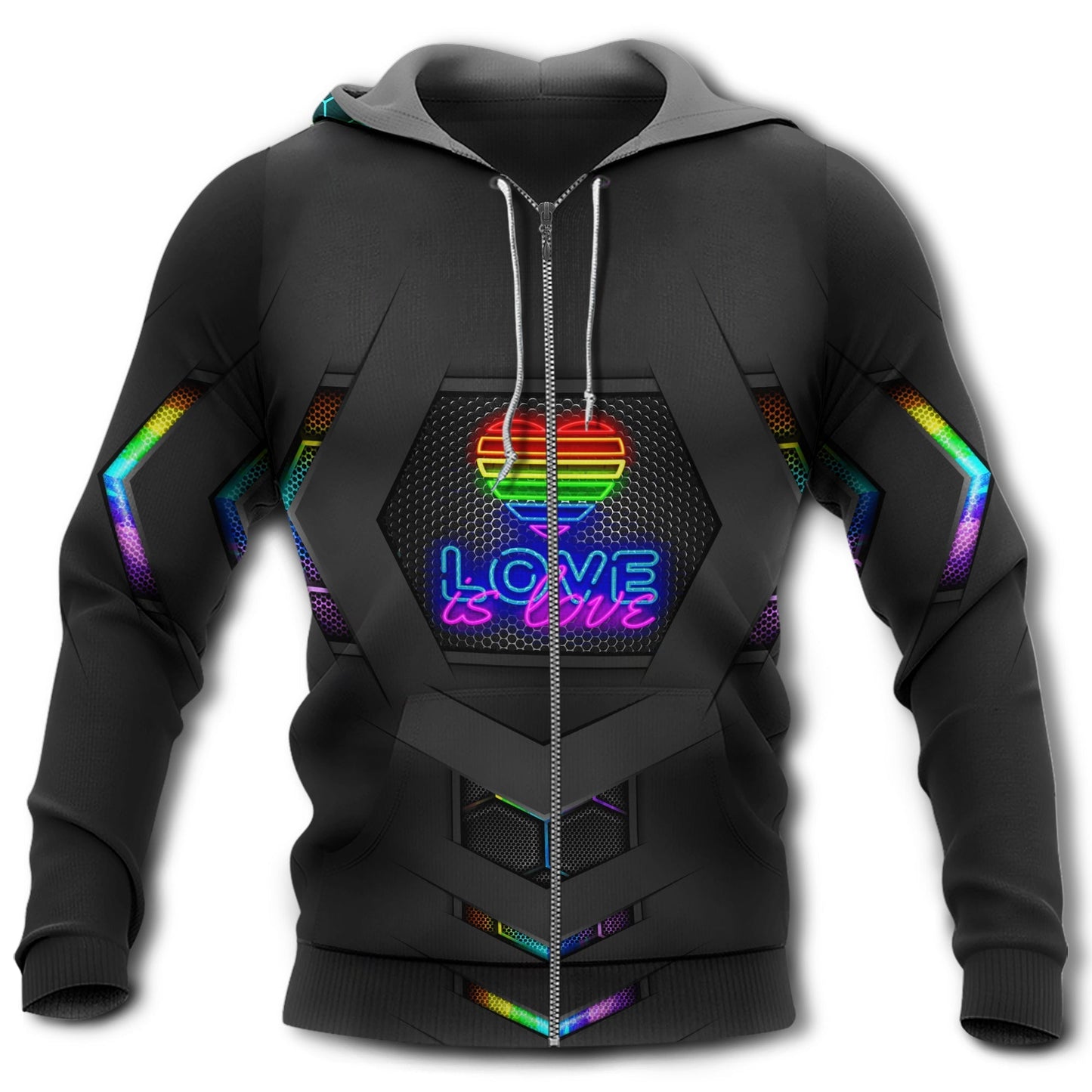 Pride Lover Hoodie For Colorful Festivals Daily Wear And Supportive Gifting
