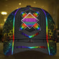 Pride Neon Pattern Classic Cap For Relaxed Outfits Outdoor Events And Holiday Trips