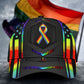 LGBT Ribbon Carbon Pride Classic Cap For Travel Holidays Parties And Relaxed Casual Styling