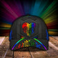 LGBT Skull Love Pride Classic Cap For Casual Styling Holiday Travel And Weekend Adventures
