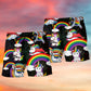 LGBT Pride Unicorn Funny Beach Shorts For Resort Travel And Thoughtful Summer Gifting