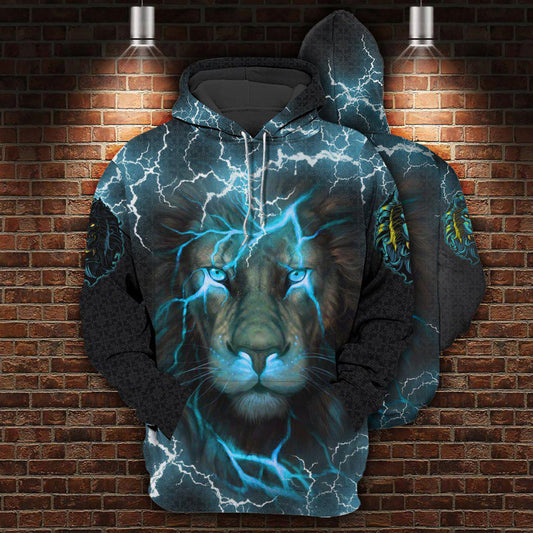 Blue Lion Light Hoodie For Nature Lovers Everyday Adventures And Thoughtful Gifting