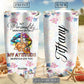 Hippie Lip Depends On You Personalized 20 Oz Tumbler For Coffee Travel And Daily Drinks