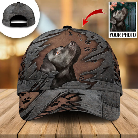 Labrador Retriever Dog Custom Photo Personalized Classic Cap For Holiday Trips Daily Outfits And Thoughtful Gifting
