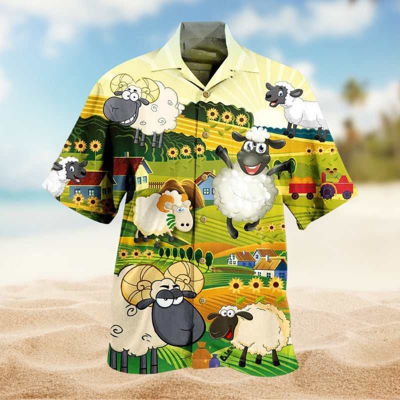 Christmas Snowman Hawaiian Shirt Graphic Artwork Detail For Weekend Trips