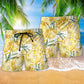 Summer Lemon Beach Shorts Pattern Detail For Seaside Leisure And Relaxed Casual Wear