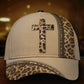 Leopard Faith Cross Classic Cap For Festivals Vacations Outdoor Fun And Daily Comfort