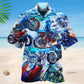 Motorcycle Let Us Ride To The Beach Hawaiian Shirt For Summer Vacation Beach Travel And Relaxed Casual Wear
