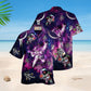 Rock Music Astronaut Hawaiian Shirt For Island Getaways Beach Parties And Comfortable Vacation Style