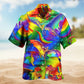 LGBTQ Pride Hawaiian Shirt For Summer Gathering, Tropical Retreat, And Thoughtful Gifting