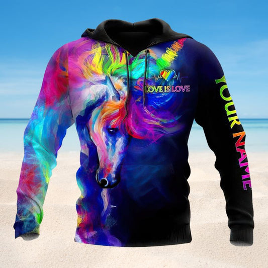 Pride Unicorn Personalized Hoodie For Festival Days Community Gatherings And Comfortable Wear