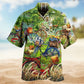 Cycling Life Is A Beautiful Bicycle Ride Hawaiian Shirt For Resort Travel Scenic Drives And Casual Summer Wear