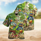 Cycling Life Is A Beautiful Bicycle Ride Hawaiian Shirt For Resort Travel Scenic Drives And Casual Summer Wear