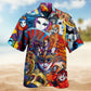 Life Is A Colorful Carnival Hawaiian Shirt For Summer Vacation Beach Travel And Relaxed Casual Wear