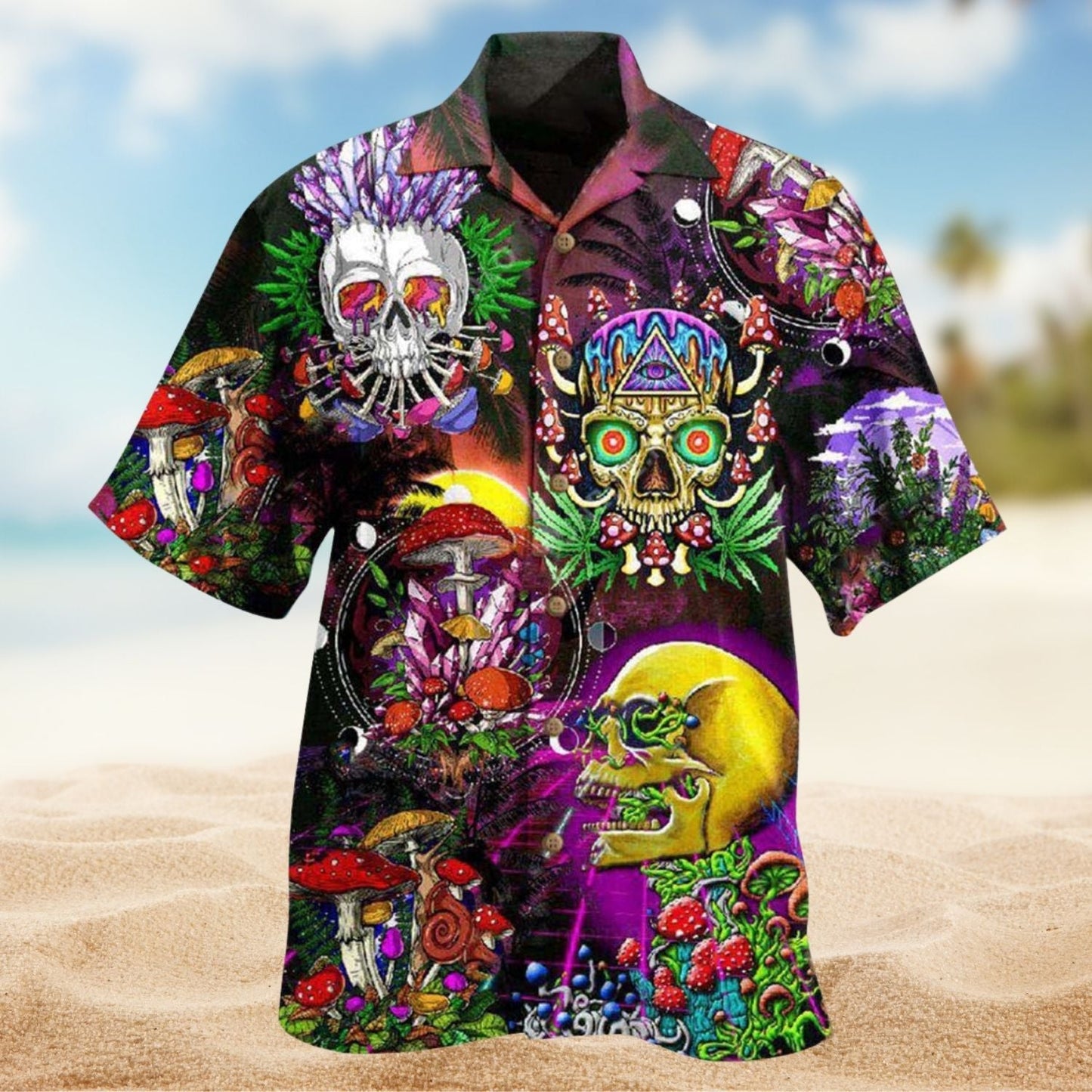 Life Is A Game Skull Hawaiian Shirt For Island Getaways Beach Parties And Comfortable Vacation Style