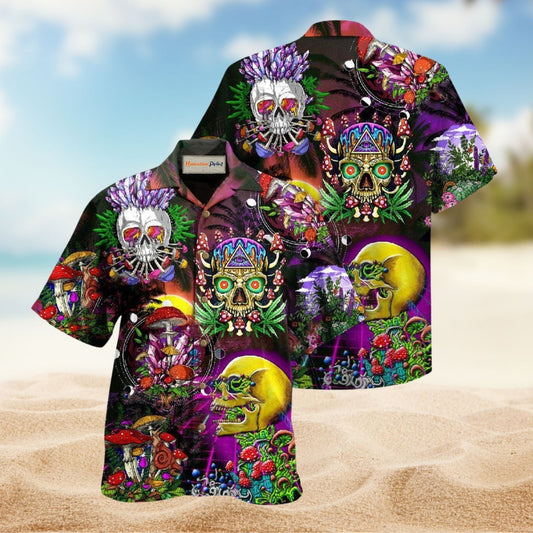 Life Is A Game Skull Hawaiian Shirt For Island Getaways Beach Parties And Comfortable Vacation Style