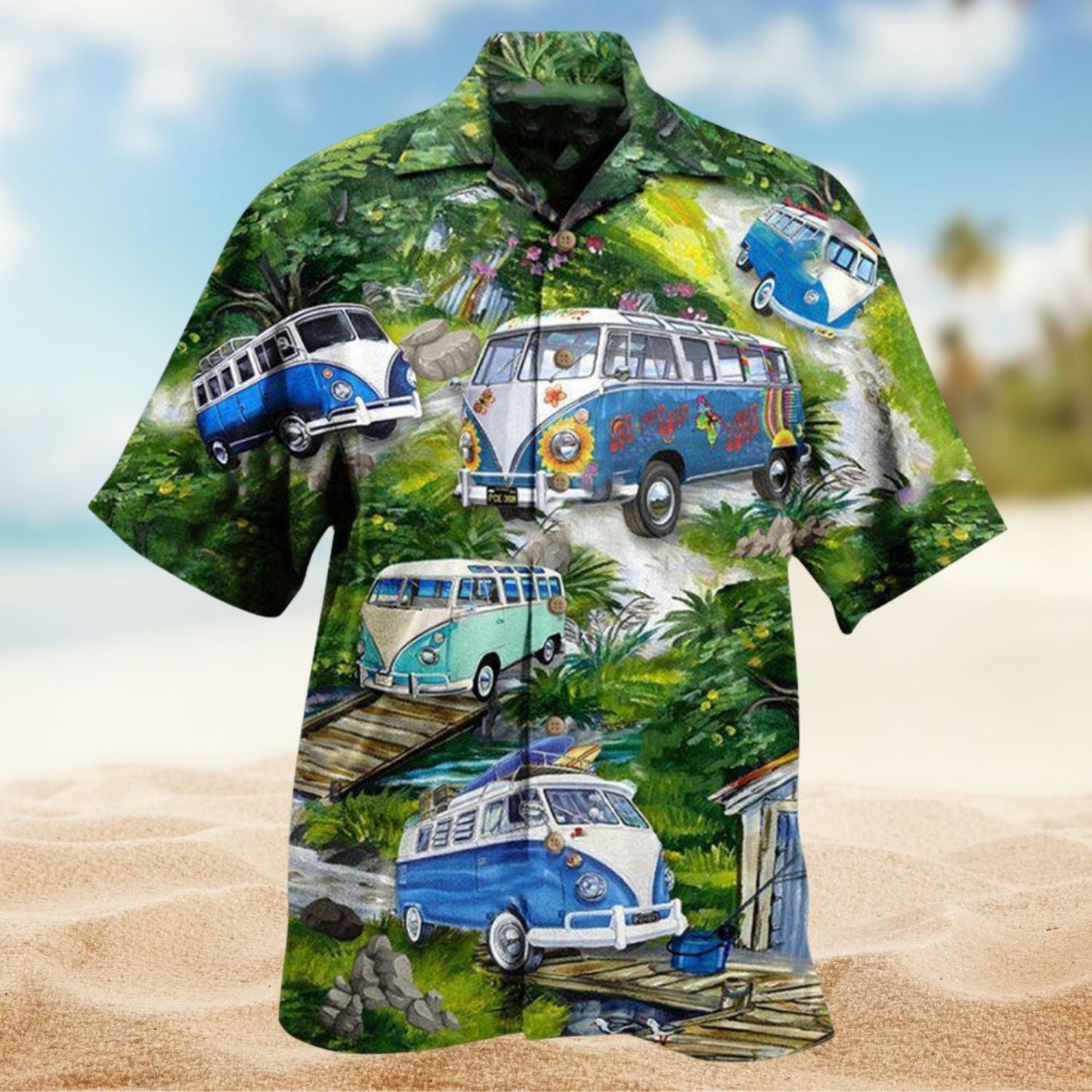 Life Is Best When You Are Camping Hawaiian Shirt For Summer Vacation Beach Travel And Relaxed Casual Wear
