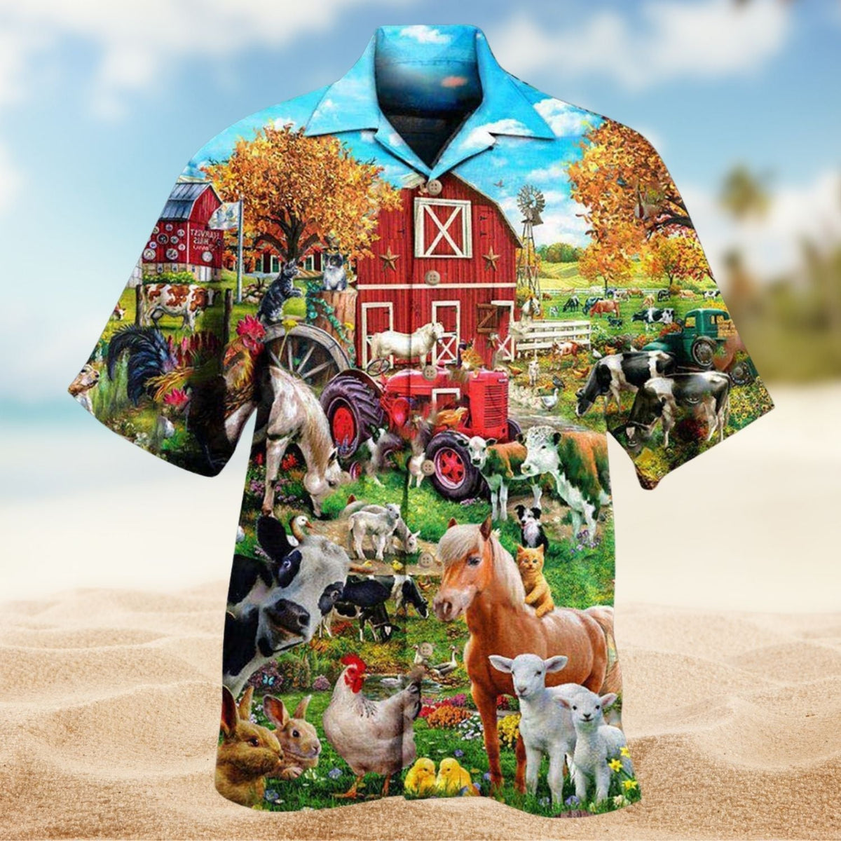 Farmer Life Is Better On The Farm Hawaiian Shirt For Summer Vacation Beach Travel And Relaxed Casual Wear
