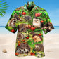 Life Is Better With A Hedgehog Hawaiian Shirt For Summer Vacation Beach Travel And Relaxed Casual Wear