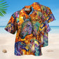 Life Is Better With A Painted Horse Hawaiian Shirt For Summer Vacation Beach Travel And Relaxed Casual Wear