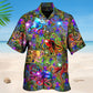 Life Is Better With An Octopus Full Color Hawaiian Shirt For Summer Vacation Beach Travel And Relaxed Casual Wear