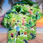 Badminton Hawaiian Shirt With Detailed Graphic For Warm Weather Adventures Parties And Daily Comfort