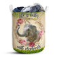 Elephant Life Is Better With Elephants Laundry Basket For Bathroom Bedroom Storage