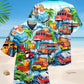 Life Is Better With Food Truck Hawaiian Shirt For Resort Travel Scenic Drives And Casual Summer Wear