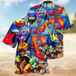 Music Life Is Full Of Choices I Choose Guitar Hawaiian Shirt For Coastal Vacations Live Music Fans And Everyday Wear