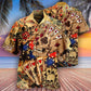 Game Card Hawaiian Shirt Design View For Casual Summer Styling