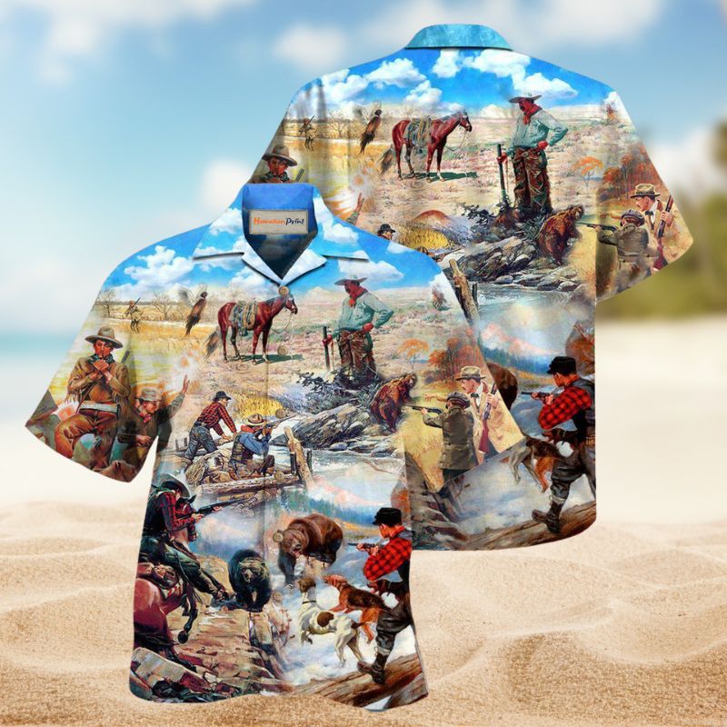 Life Is Short Go Hunting Hawaiian Shirt For Tropical Holidays Resort Trips And Everyday Summer Style