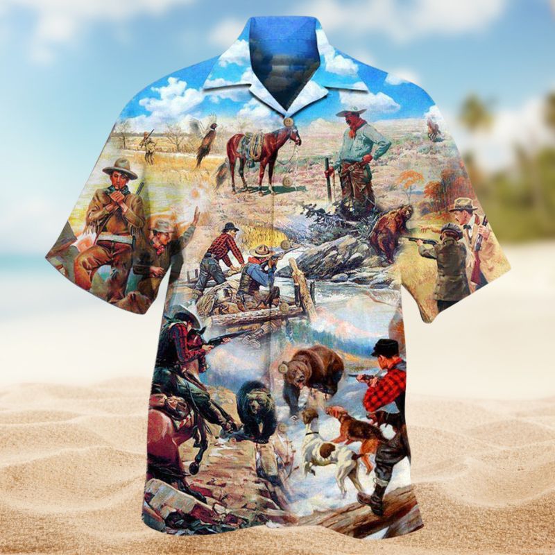 Life Is Short Go Hunting Hawaiian Shirt For Tropical Holidays Resort Trips And Everyday Summer Style