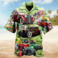 Classic Hot Rod Road Life Hawaiian Shirt For Beach Holidays Outdoor Outings And Relaxed Everyday Wear