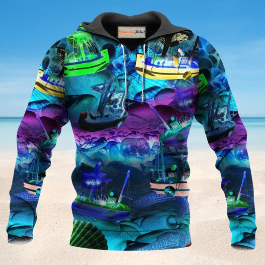 Life Good Boat Hoodie For Everyday Wear Outdoor Adventures And Comfortable Style