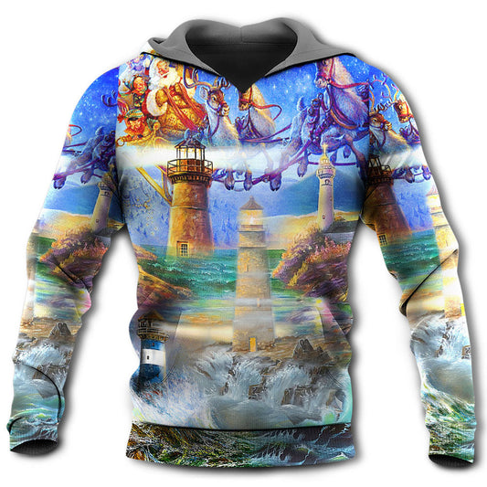 Lighthouse Shine Like Beacon Hoodie For Travel Days Outdoor Events And Thoughtful Gifts