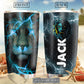 Lion Blue Black Thunder Personalized 20 Oz Tumbler For Coffee Travel And Daily Drinks