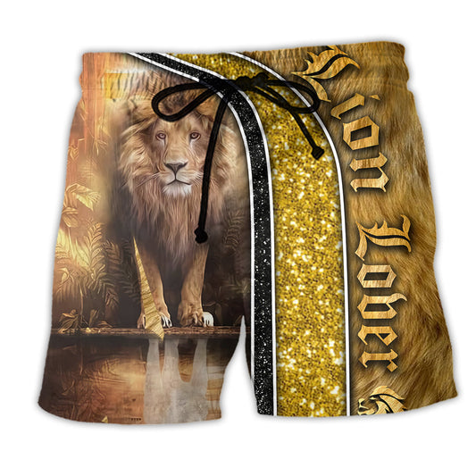 Lion Beach Shorts For Beach Days And Lightweight Summer Style