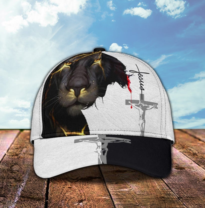 Lion Jesus Faith Strength Classic Cap For Outdoor Travel Parties And Thoughtful Holiday Gifting