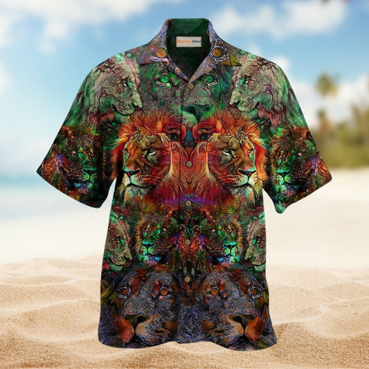 Vintage Gardening Plants Hawaiian Shirt Summer Design Detail For Beach Days