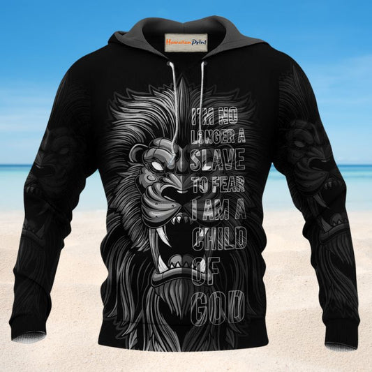 Black Lion Faith Inspired Hoodie For Meaningful Everyday Wear Community Outings And Gifting