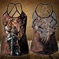 Lion Bless Today Hollow Tank Top For Summer Outings And Everyday Comfort