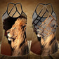 Lion Bless Today Hollow Tank Top For Fitness Activities And Relaxed Style